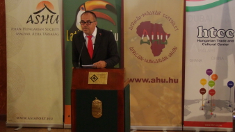 Fogadáson köszöntötte az új évet és partnereit a Magyar Afrika Társaság