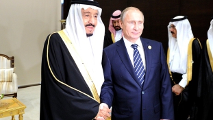 Putyin Szaúd-Arábiába látogat